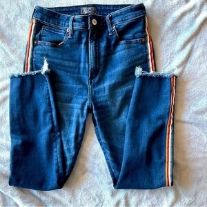 Abercrombie & Fitch Simone, high-rise  supper skinny ankle Size 27/4